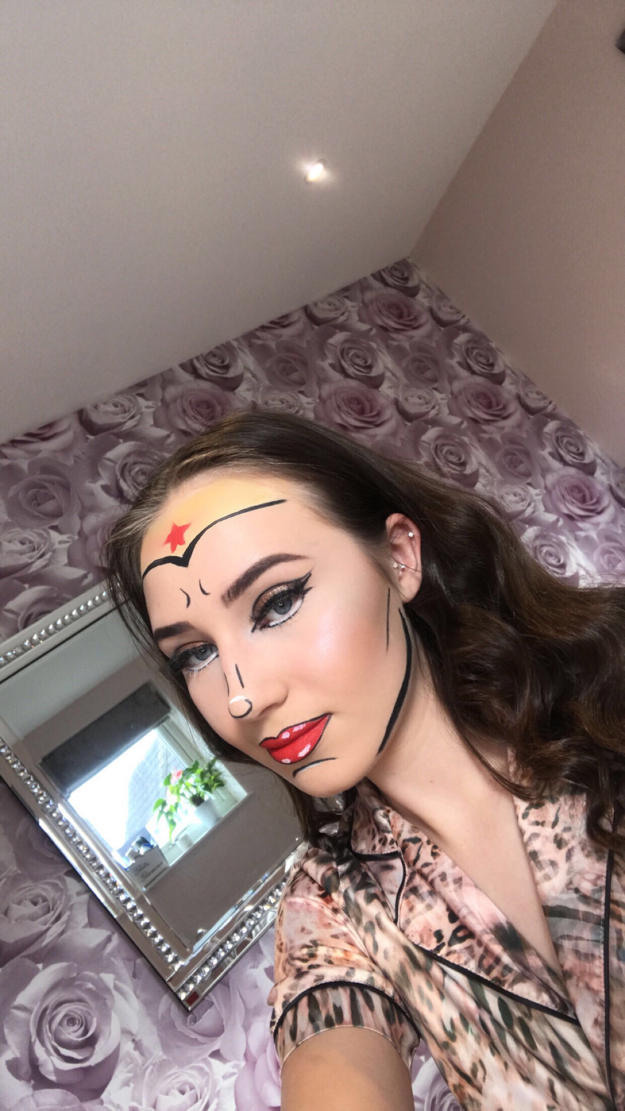 Wonder Woman cartoon look