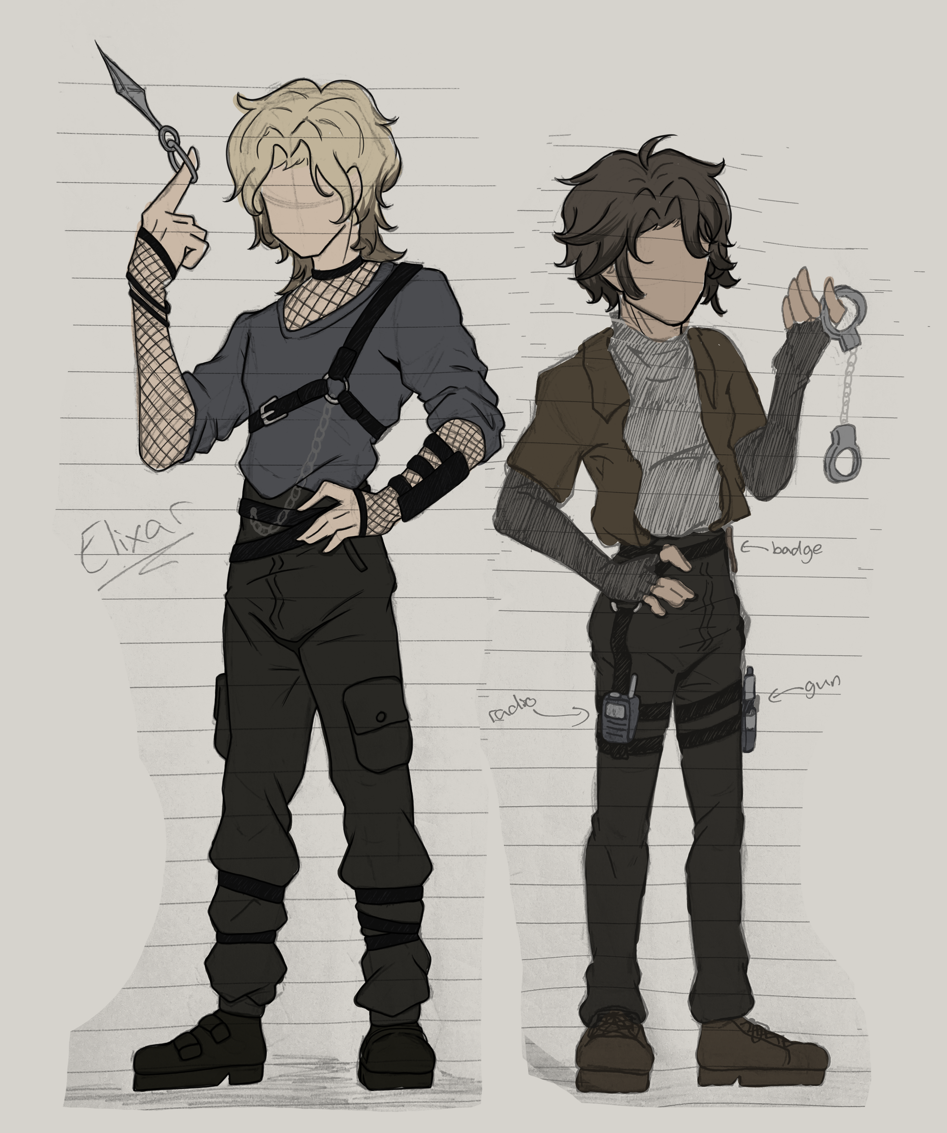 Concepts for a detective story I am working on